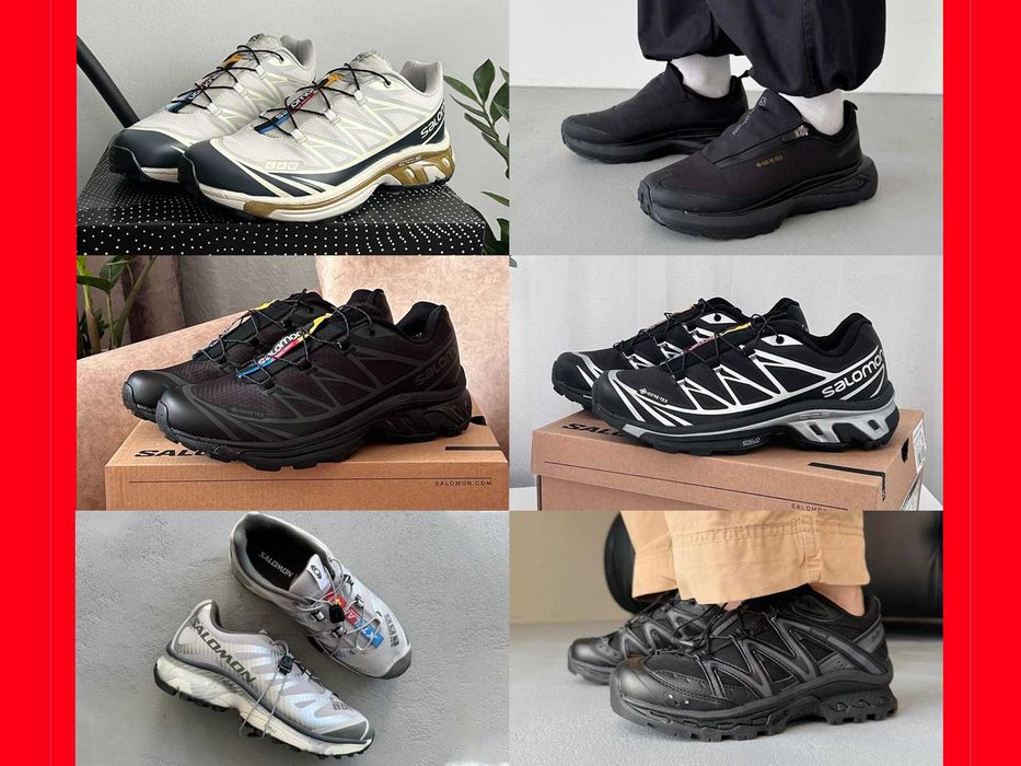 КРАЩА ЯКІСТЬ‼️Кросівки Salomon XT-6, XT-4 / Термо, Gore-Tex/ 36-46