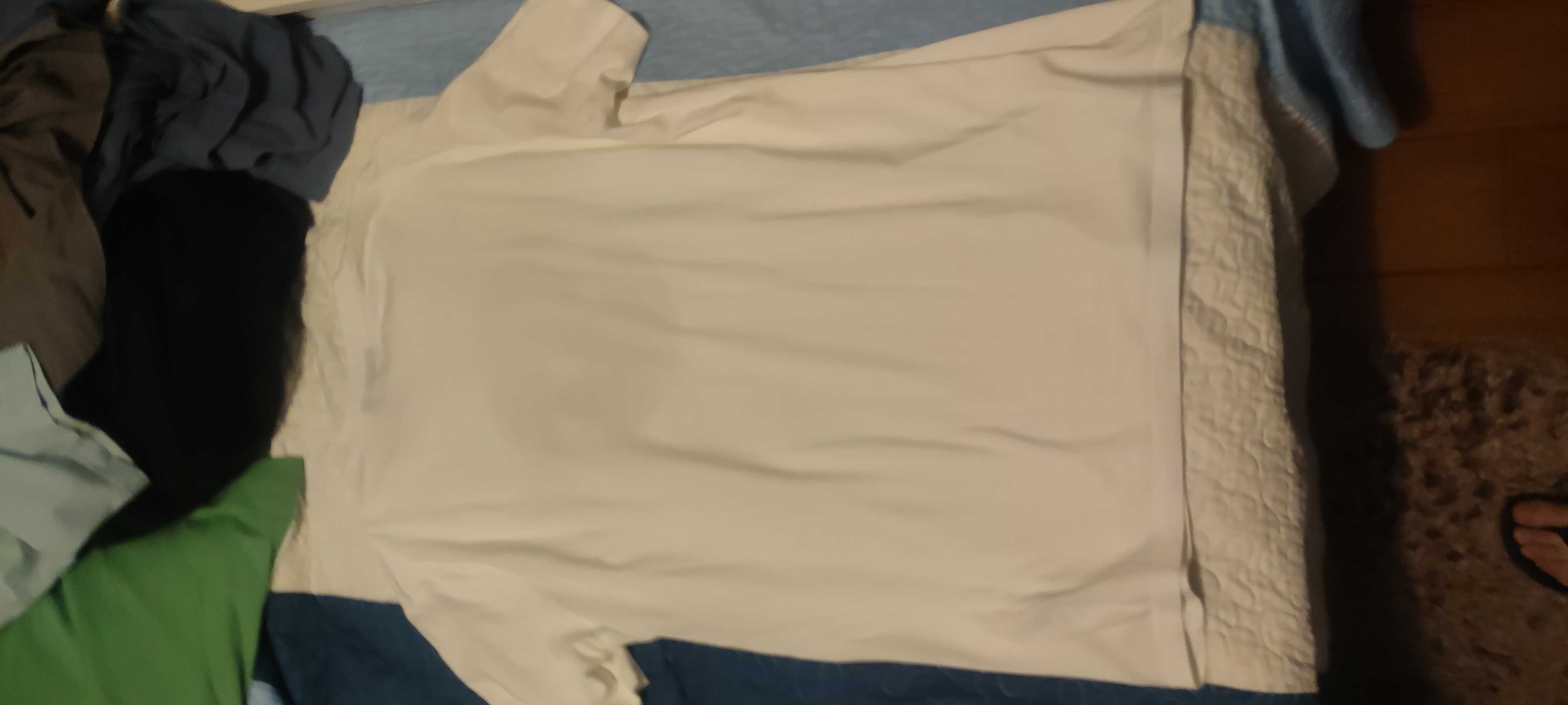 T-Shirt Fila Branca com Logo (Tamanho M)