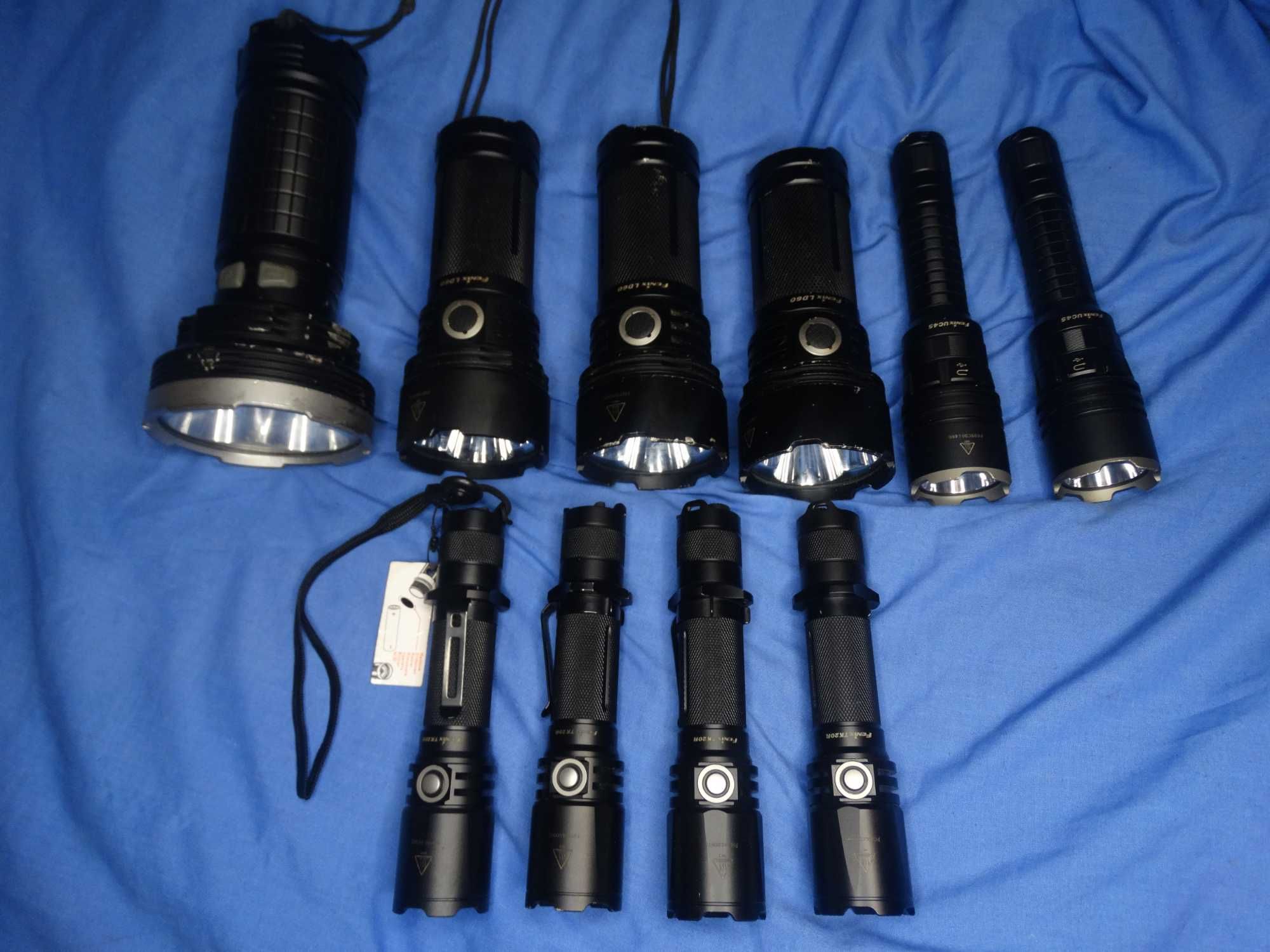 Fenix TK75, Fenix LD60, Fenix UC45, Fenix TK20R