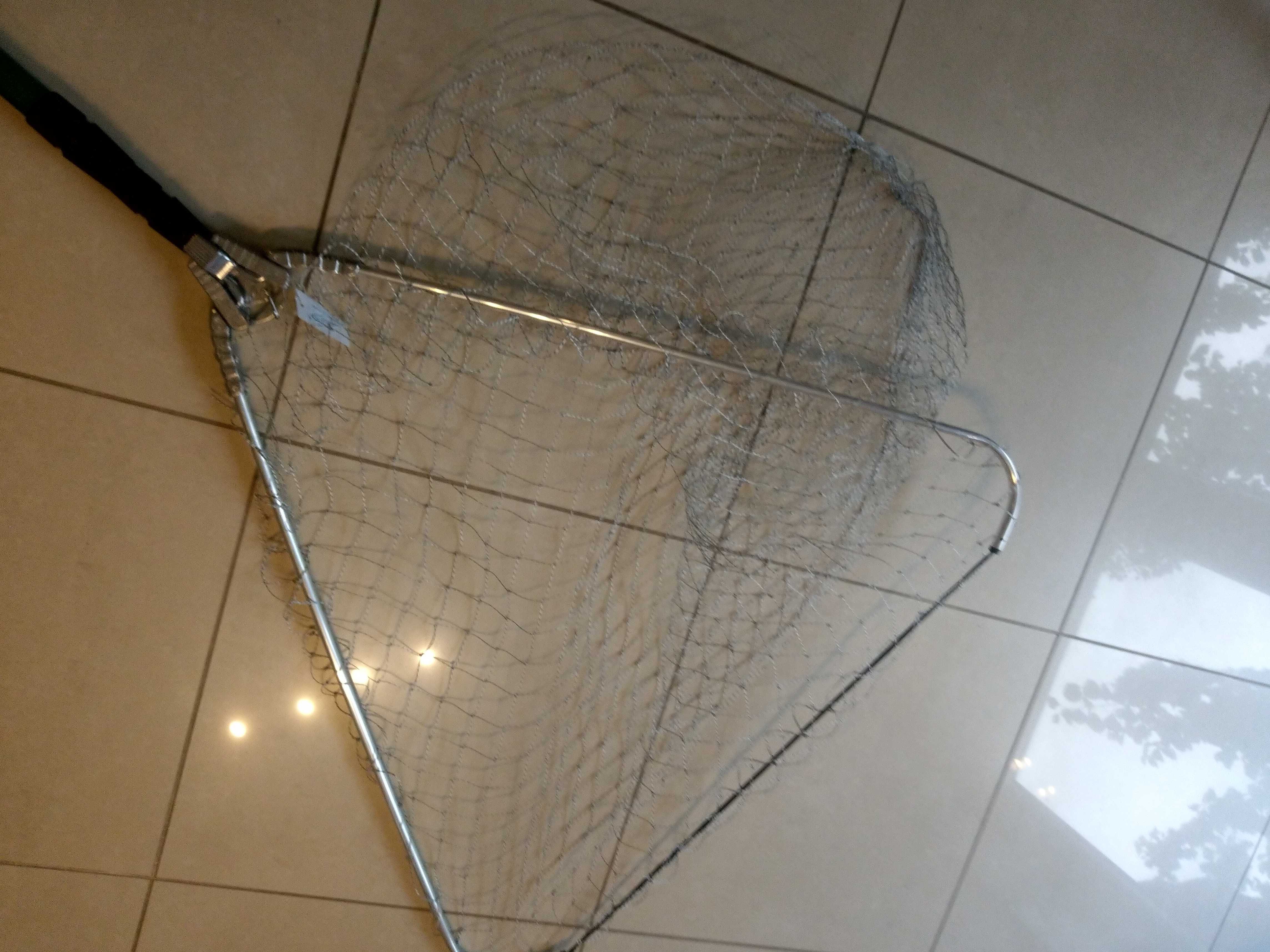 Składany metalowy podbierak 240/80 Miracle Fish siatka kevlon