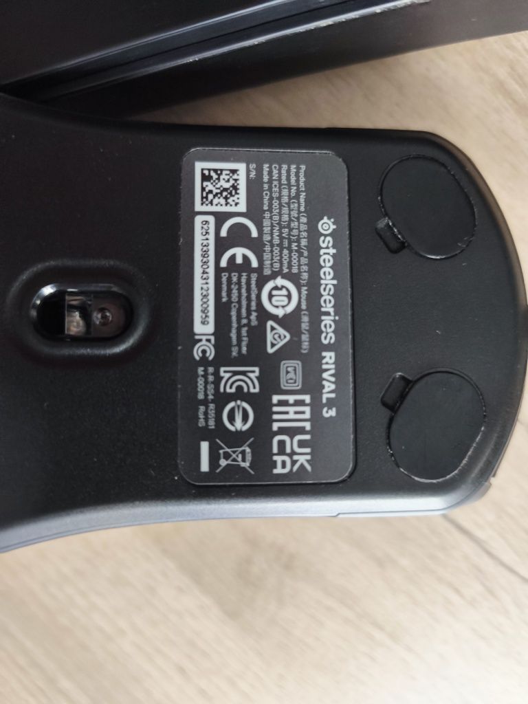 KRUX Atax Pro RGB Outemu + STEELSERIES Rival 3