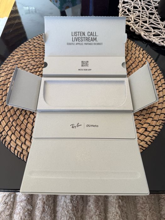 Smart okulary z AI, kamera i fotochromem, Ray-Ban Meta Wayfarer RW4008