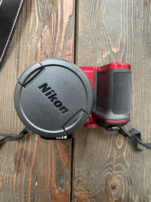 Nikon Coolpix B500 – Czerwony + Nowa torba na aparat