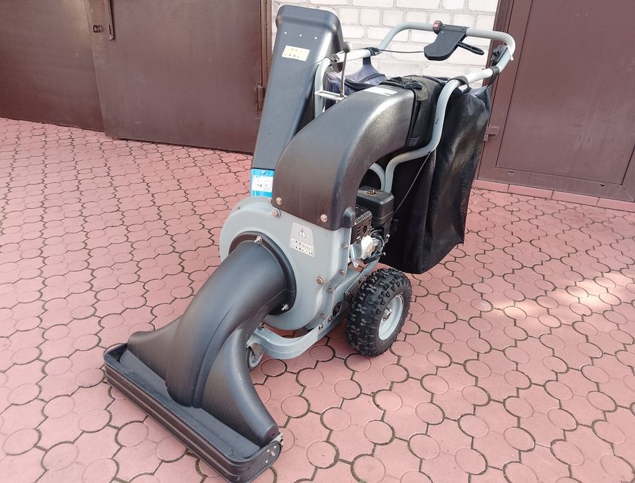 Садовий пилосос подрібнювач гілок Gude дробилка шредер