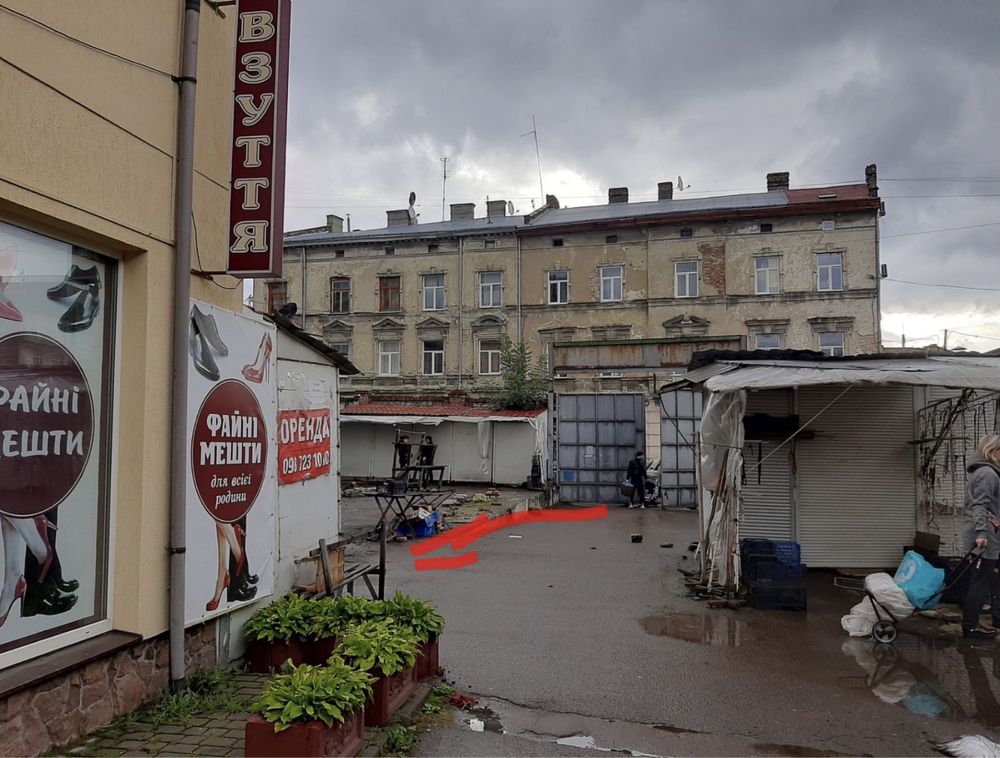 Оренда або продажа торгового місця будки Краківський ринок центр