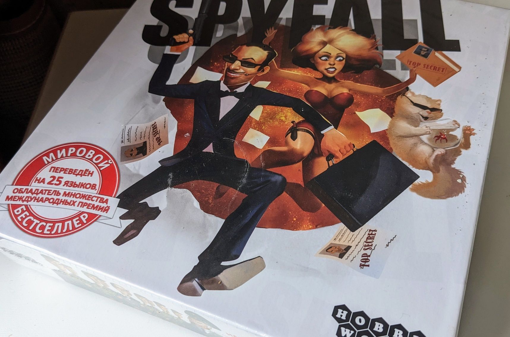 SPYFALL находка для шпиона. настольная игра