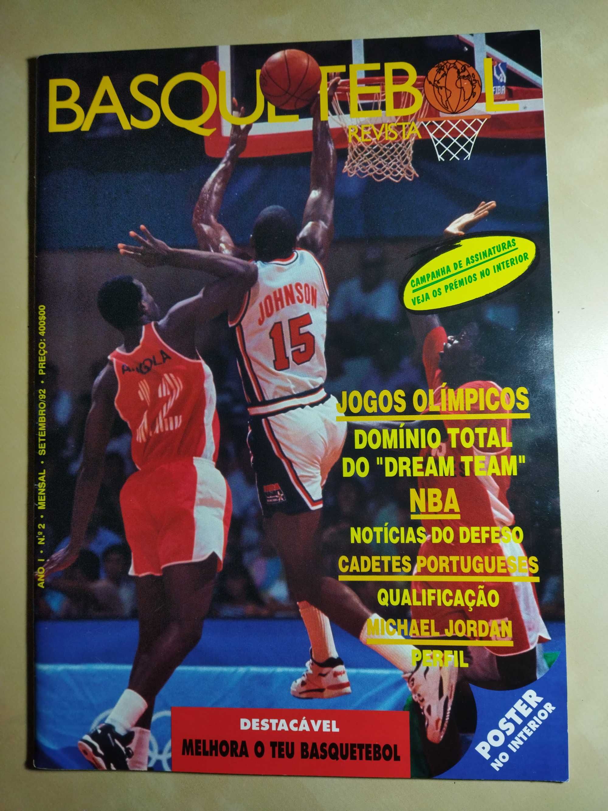 Revista BASQUETEBOL setembro 1992