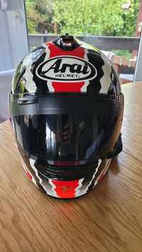 Arai Chaser X + Cardo Packtalk Intercom interkom rozm. L