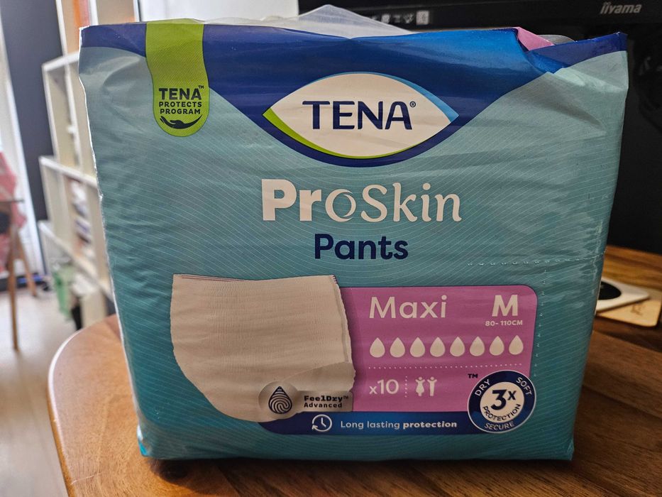 Pieluchomajtki Tena Proskin Pants Maxi M 2x (10 szt.)