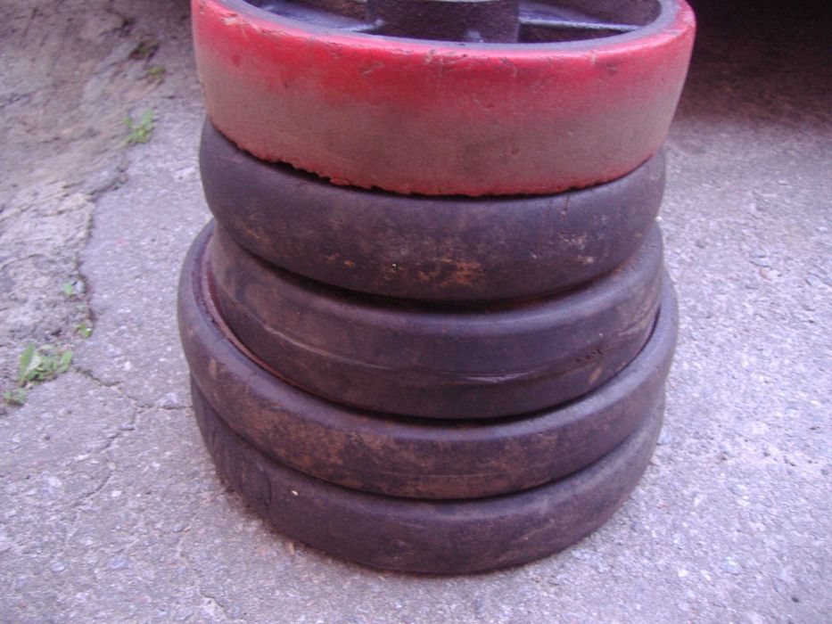 Колесо на тачку тележку (на подшипниках) СССР хозяйственный инвентарь