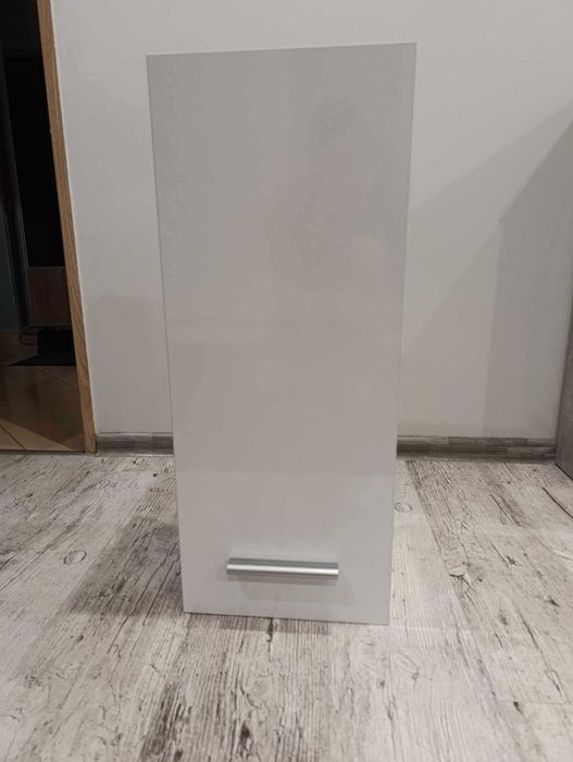 Szafka łazienkowa wisząca, biały połysk, jak NOWA !!!