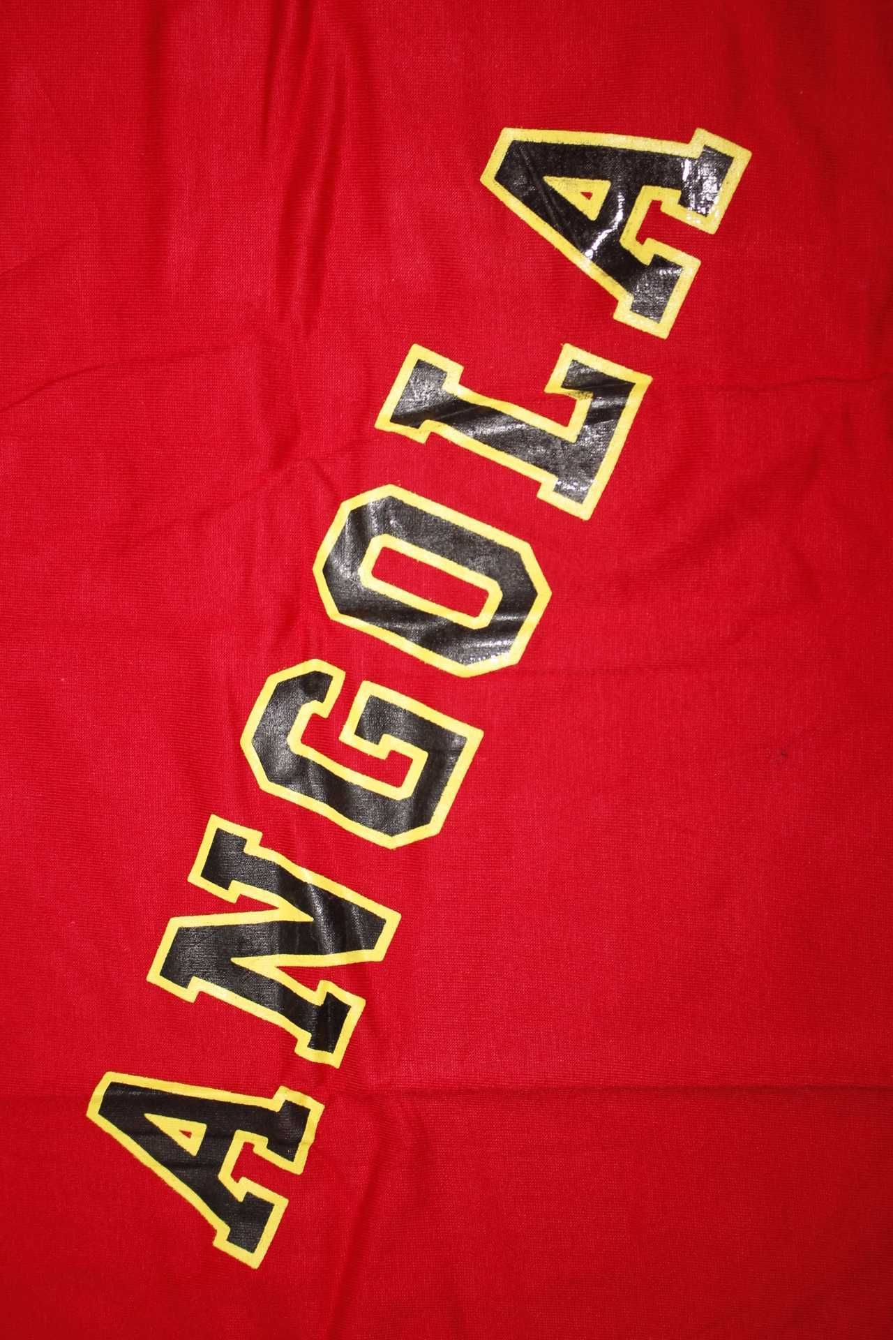 T-shirt Angola - Bandeira - Nova