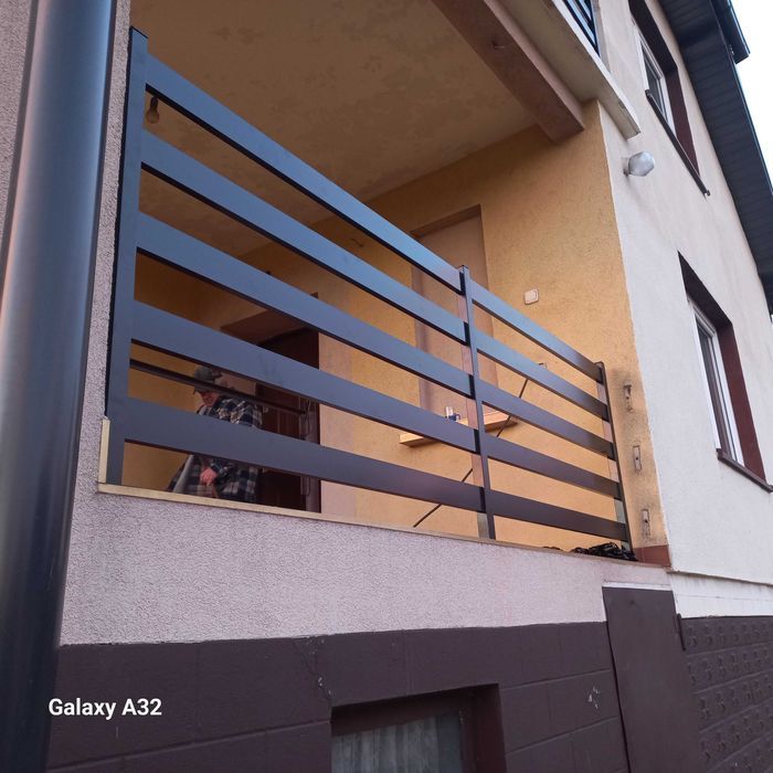 Balustrada balkonowa balustrady aluminiowe barierki stali nierdzewnej