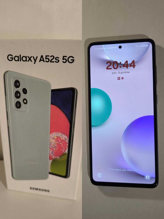 Telefon SAMSUNG Galaxy A52s 5G + 14 etui | 128 GB | 6 GB RAM
