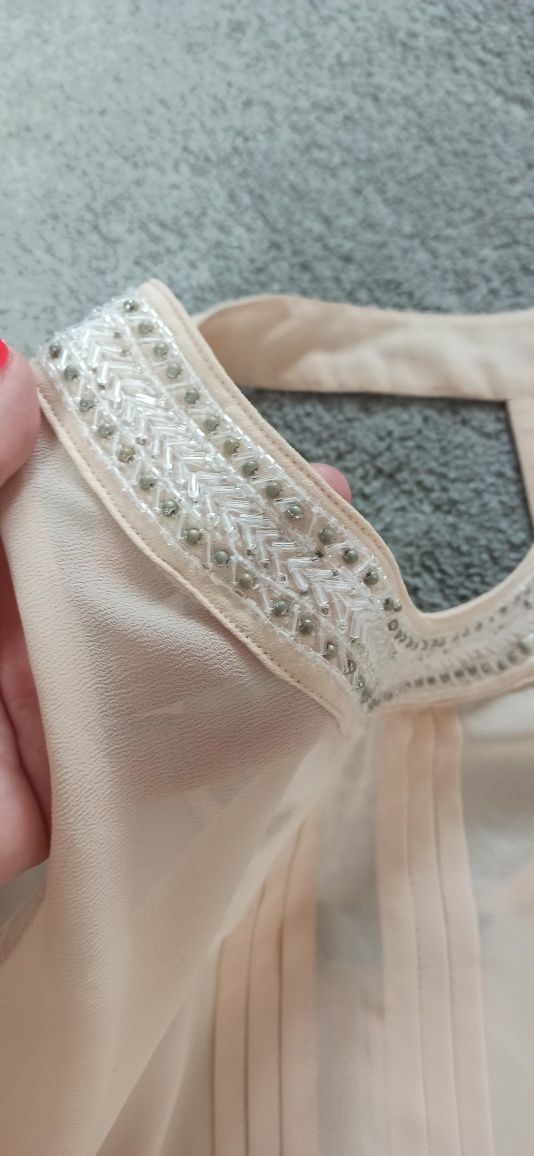 Damska bluzka z ozdobnym dekoltem Dorothy Perkins XL