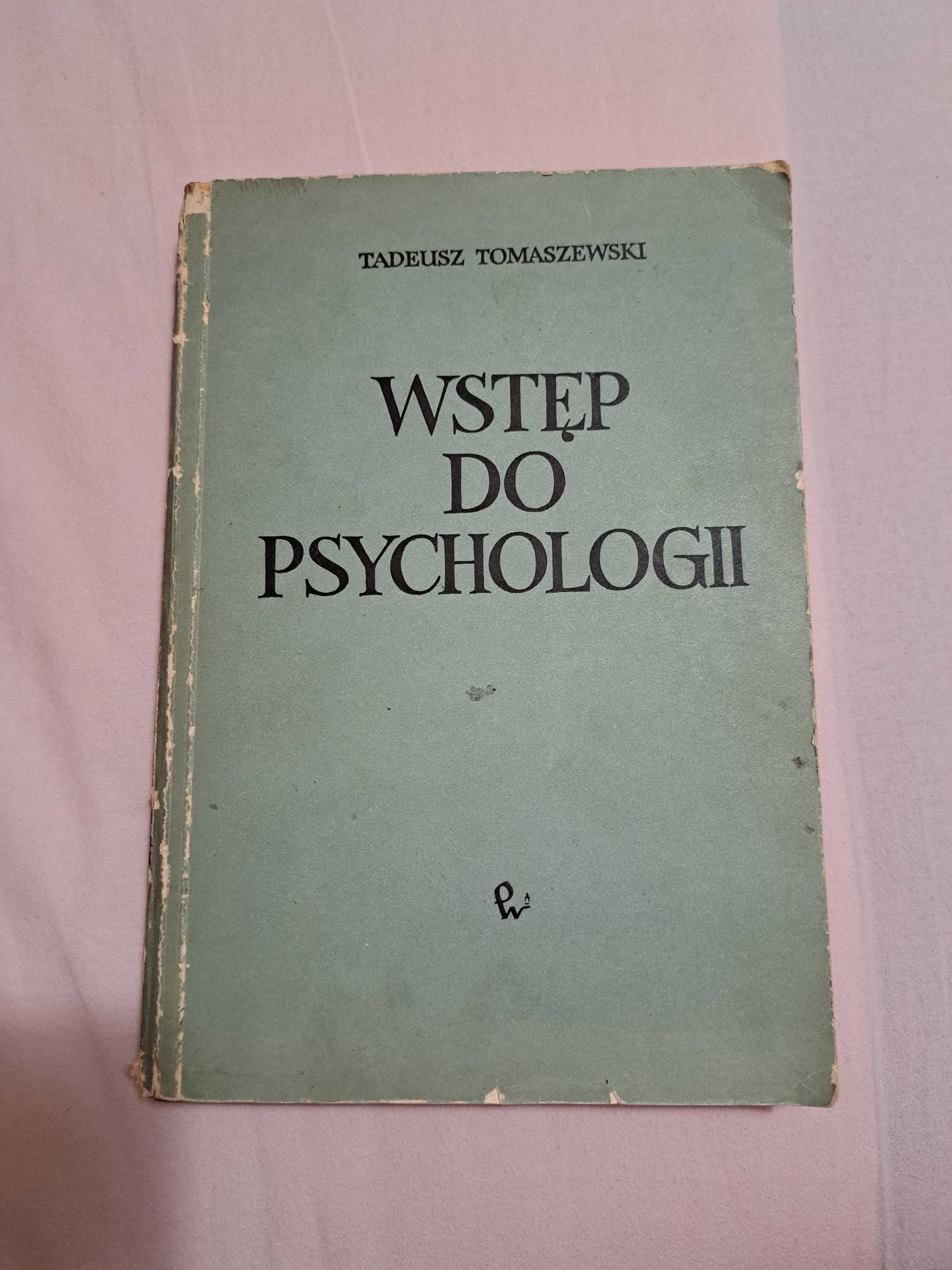 Tadeusz Tomaszewski, Wstęp do psychologii