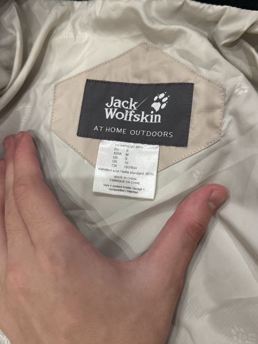 Женская куртка пальто jack wolfskin джек вольфскин оригинал s