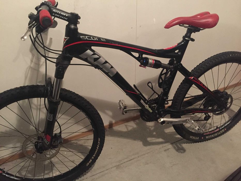 Bicicleta Susp. Total KTM