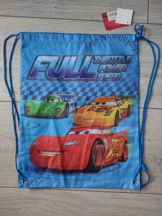worek plecak szkolny na buty Disney auta cars
