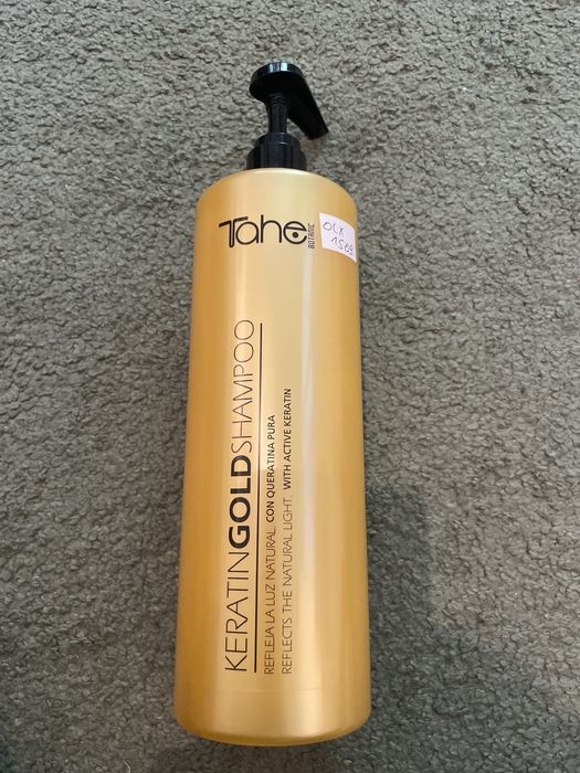 Tahe botanic keratin golden szampon nabłyszczający 1000ml 1509