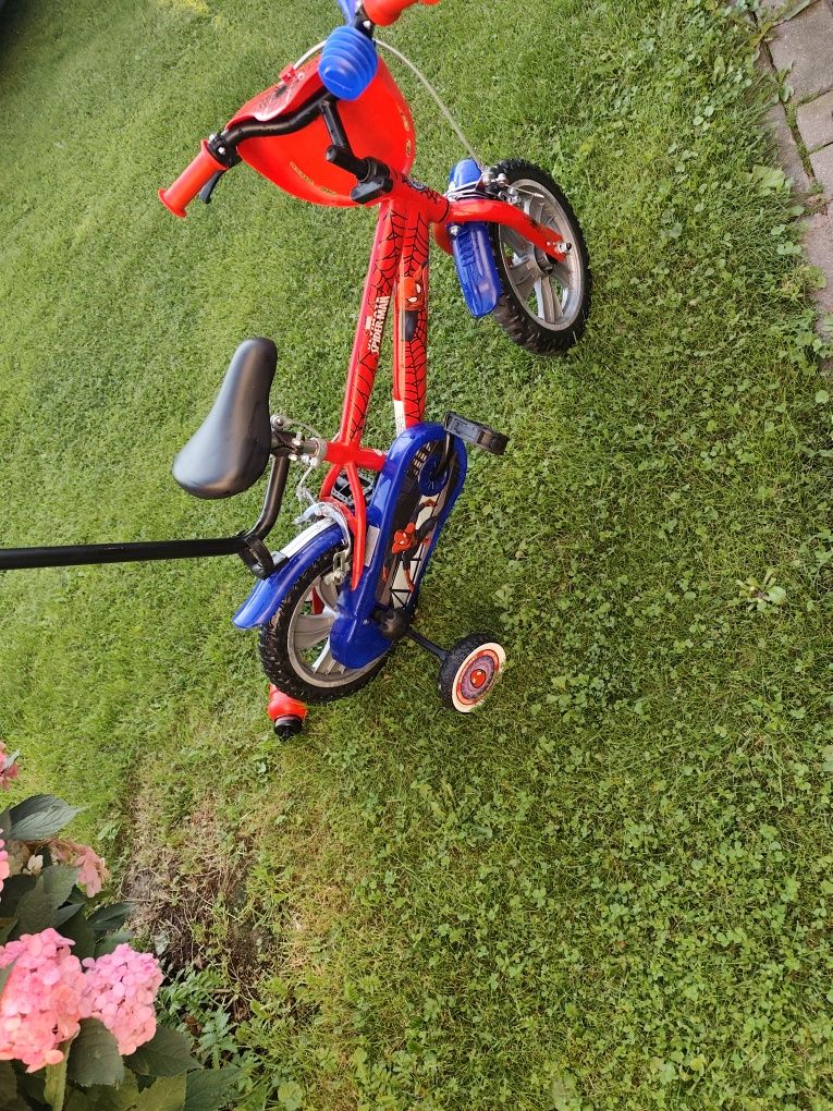 Rowerek Spiderman