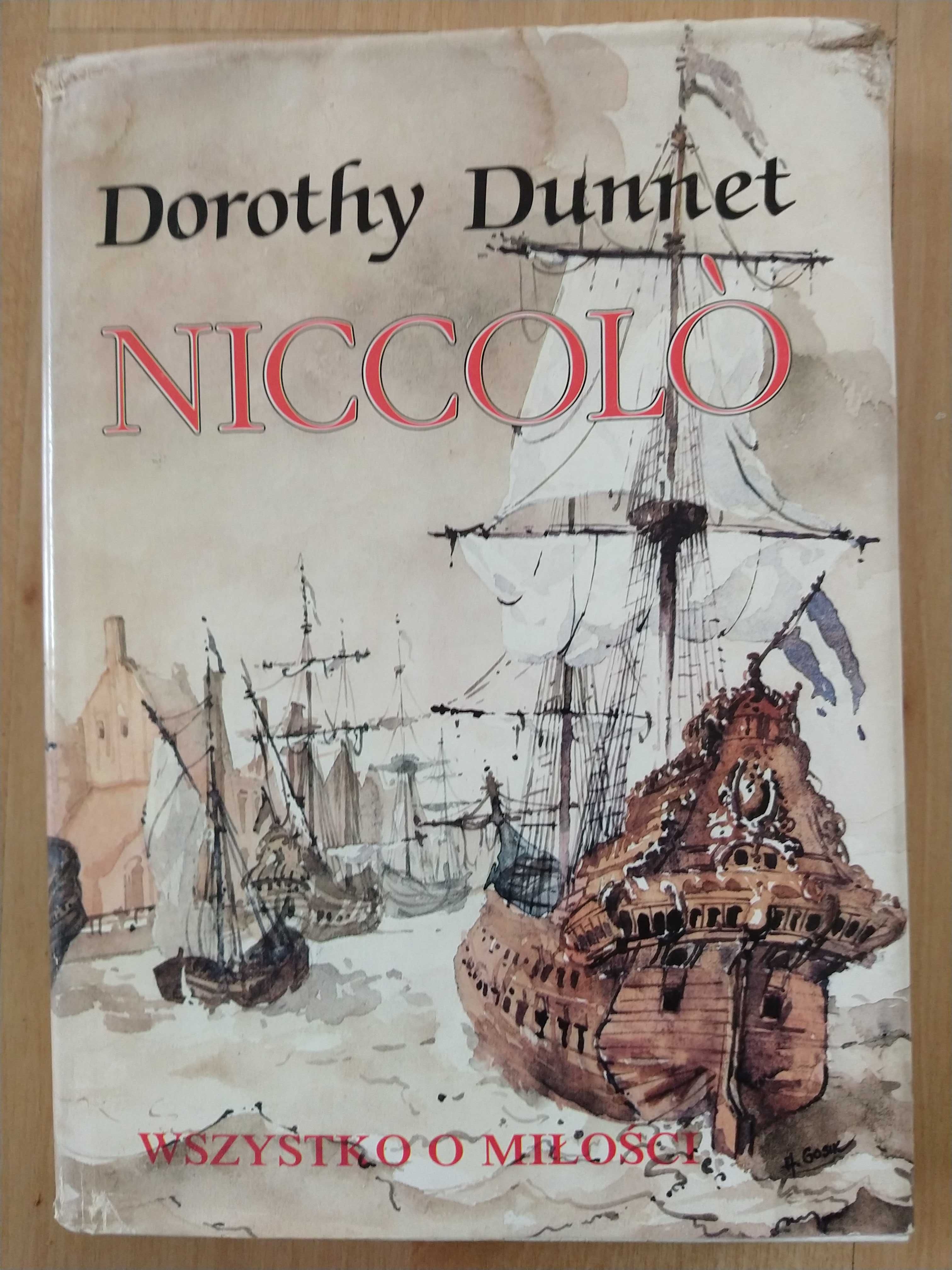 Niccolo wszystko o miłości Dororhy Dunnet