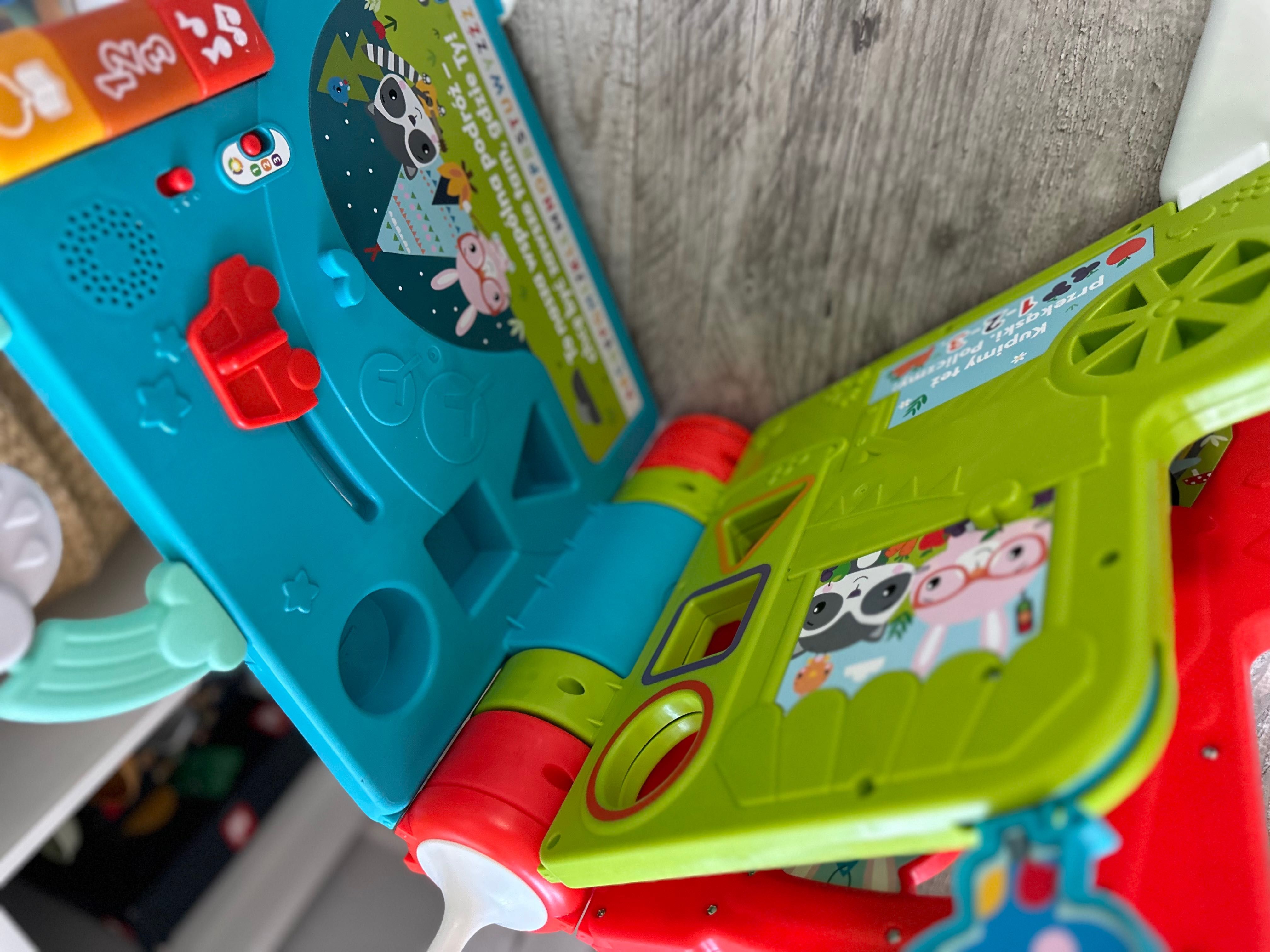 fisher price edukacyjna gigaksiążka