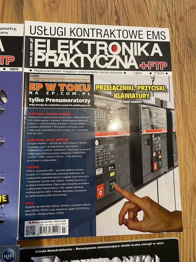 4 numery czasopisma elektronika