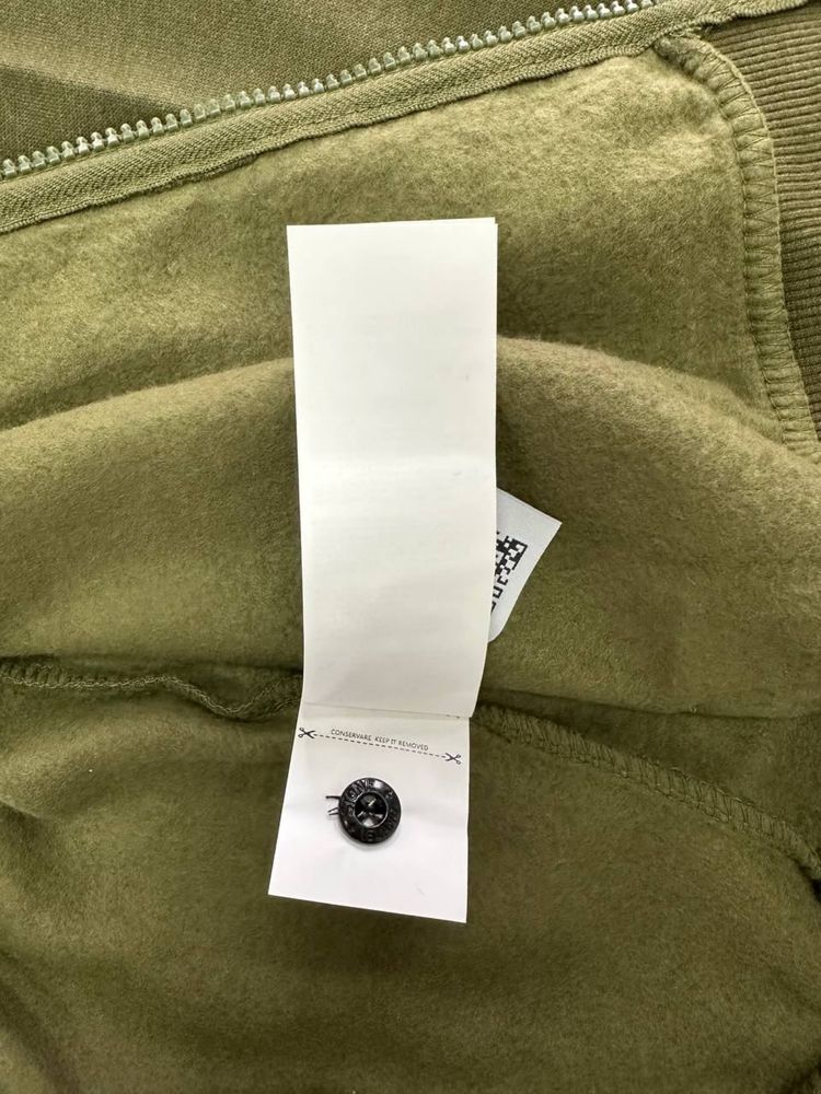 БЕЗ ПРЕДОПЛАТИ | Олімпійка Зіп Худі STONE Island Хакі