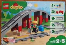 Lego Duplo 10872 - tory, wiadukt kolejowy