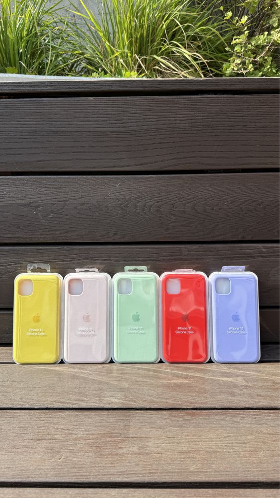 Silikonowe Etui Iphone 11 w róznych kolorach