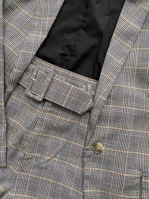 Костюм (піджак+шорти) в клітинку