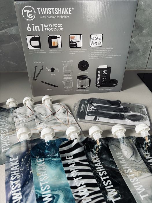 Nowy zestaw do rozszerzania diety Robot kuchenny Twistshake