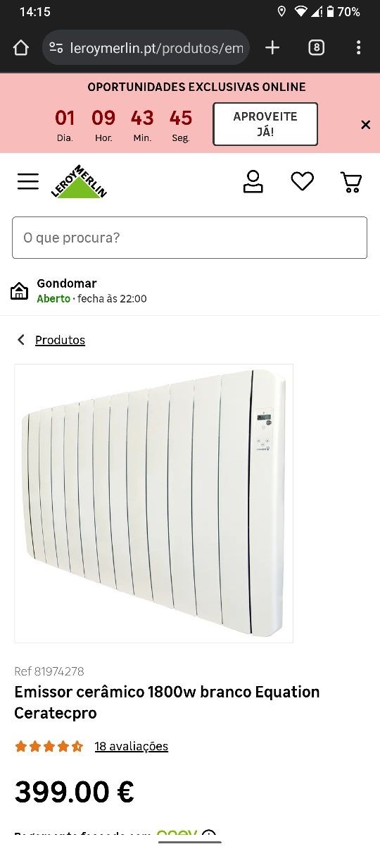 Vendo 2 Aquecedores
