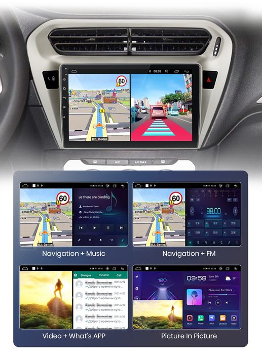 Rádio Peugeot 301 Citroën C-Elysée 2013-18 Carplay Android Auto 2/32GB