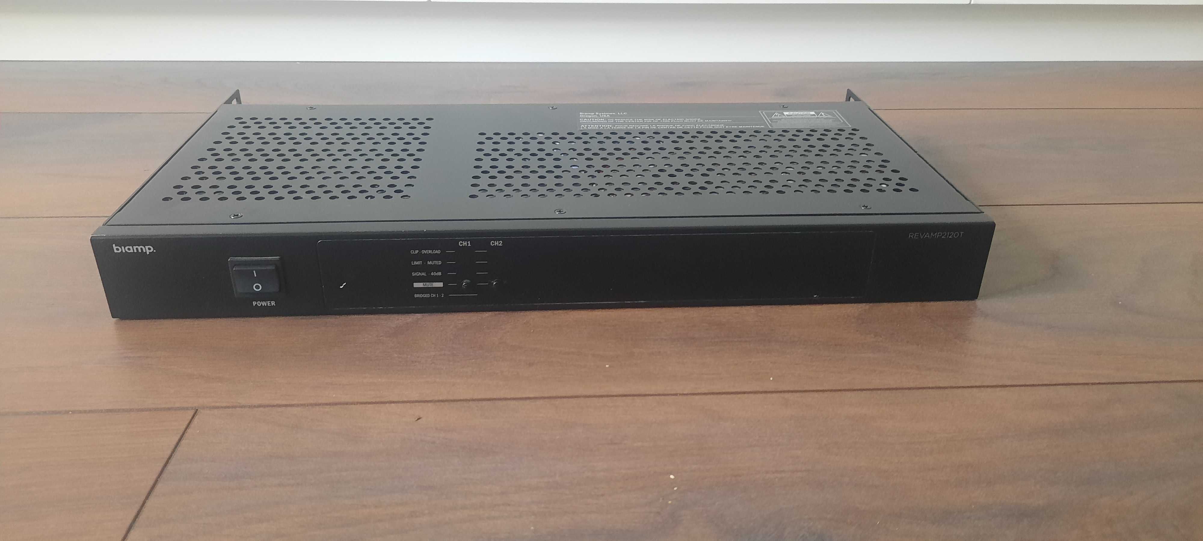 BIAMP REVAMP 2120T - 2-kanałowy cyfrowy wzmacniacz mocy