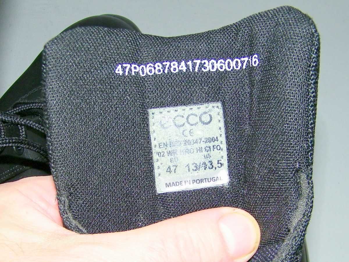 ECCO Professional PRO HIGH GTX  VIBRAM - Gore-Tex -rozm 47 -JAK NOWE !