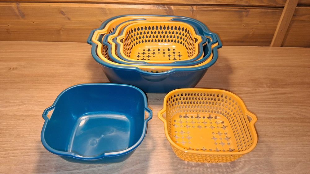 Zestaw Misek i Cedzaków Kuchennych