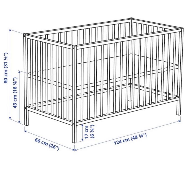 Berço Ikea + colchao