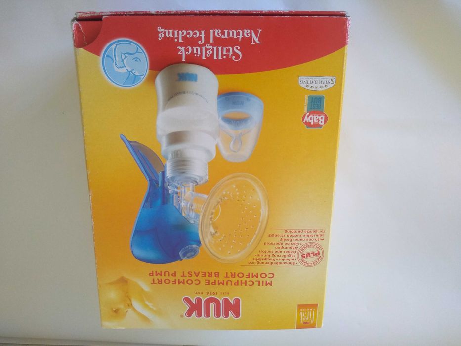 НОВИЙ Механічний молоковідсмоктувачNUK Механический ручной молокоотсос