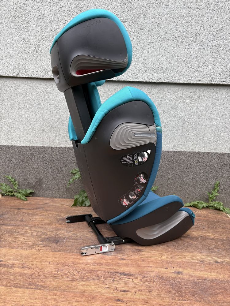 Cybex Solution S-fix TURKUSOWY Isofix 15/36 kg Wysyłka OLX