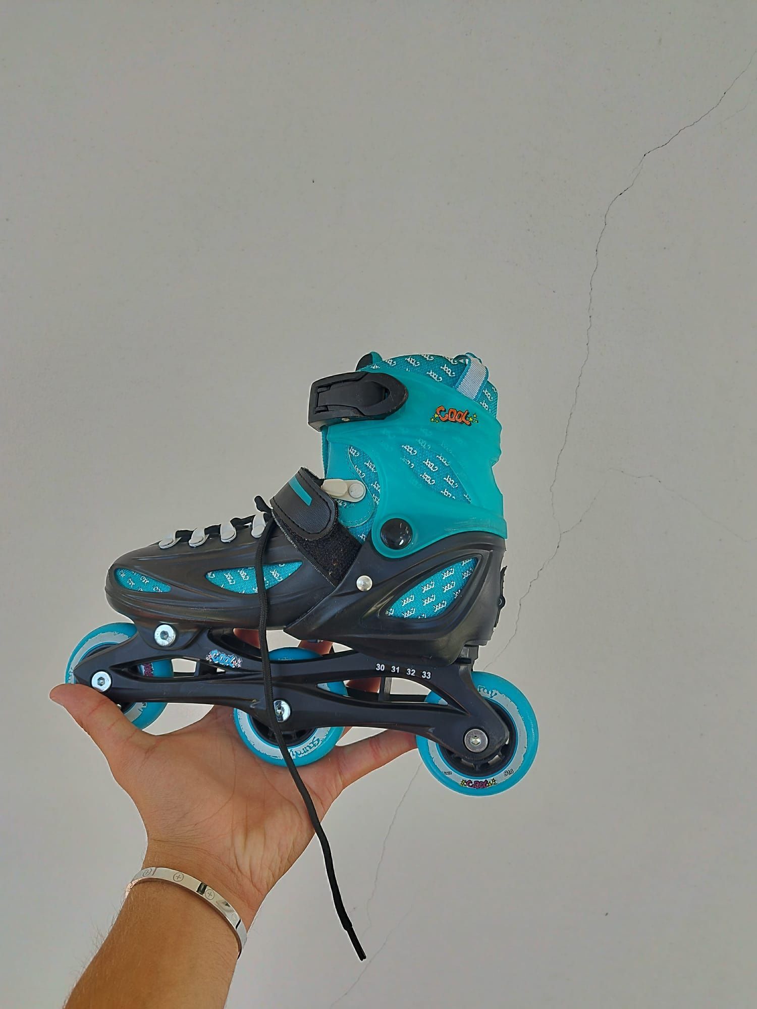 Patins em linha - roller ajustável