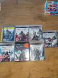 Zestaw Assassin's Creed 5 częśći PlayStation 3.  Ps3