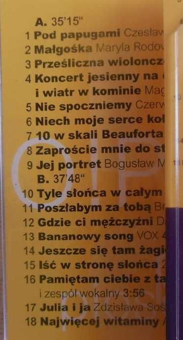 Opole komplet 5 kaset O!Polskie piosenki 1998 rok