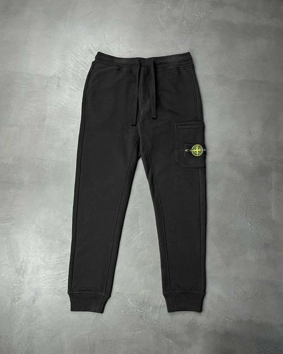Штани Stone Island 64520 Fleece Pants Black SI0144-BK