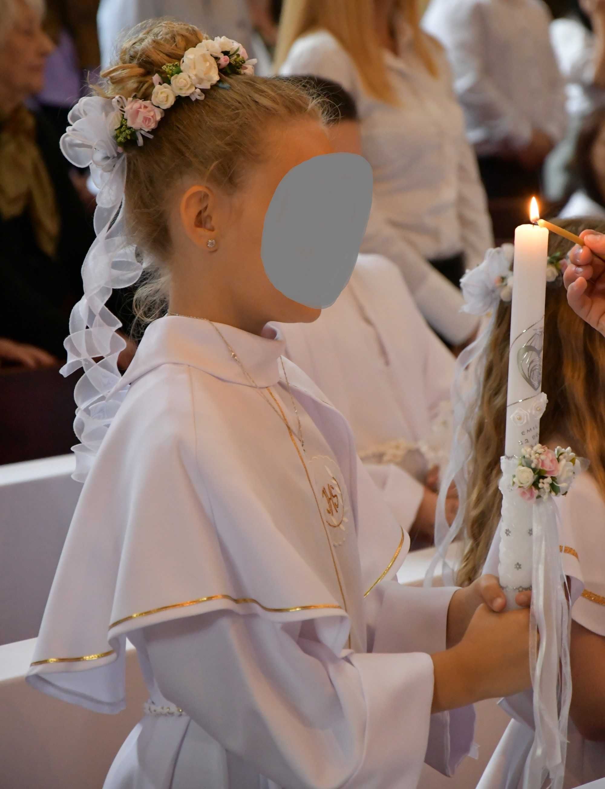 Komplet dodatków I-komunijnych dla dziewczynki