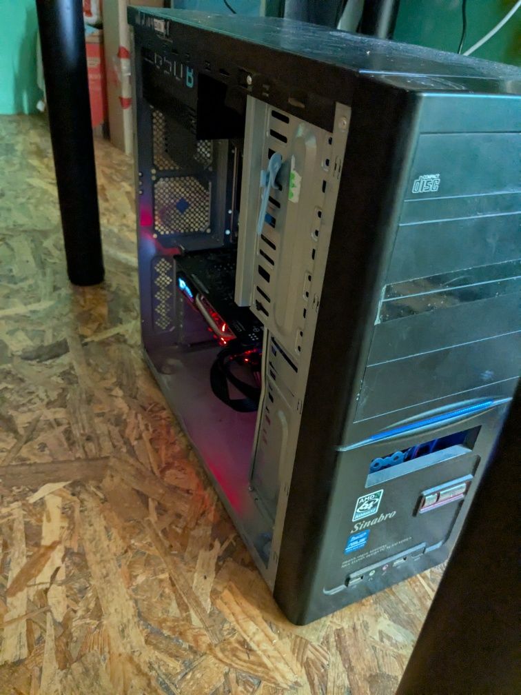 Игровой компьютер 1050 ti i3 8100 ddr4 (1650,1060,rx470)