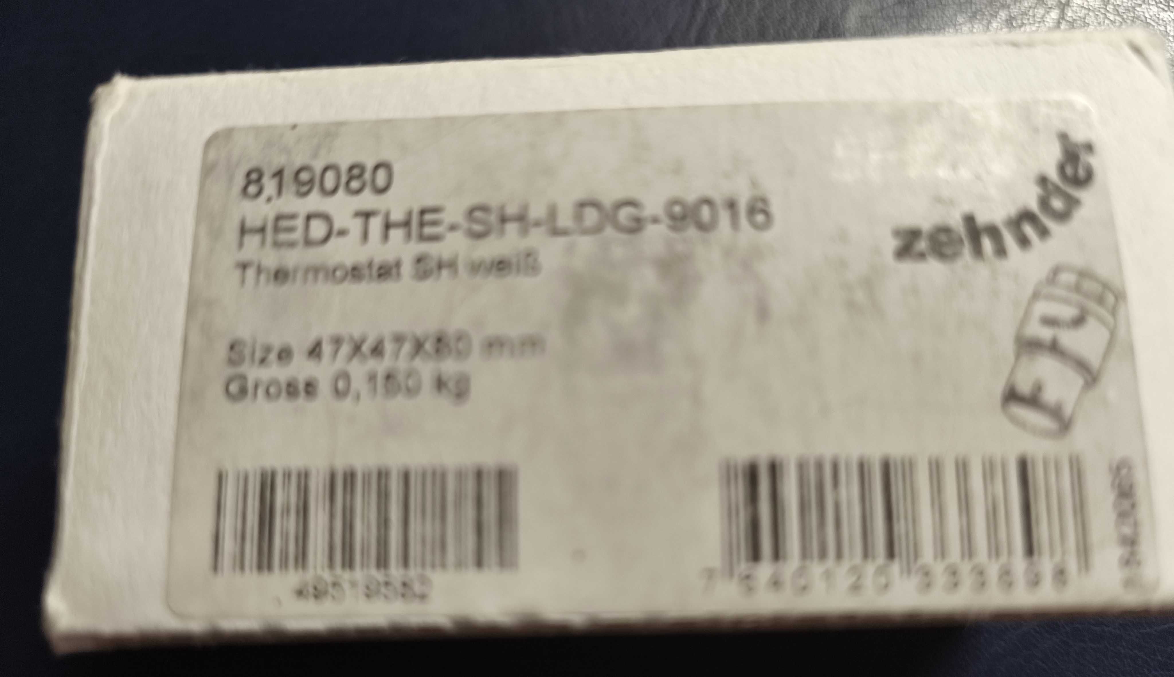 Termostat Zehnder SH