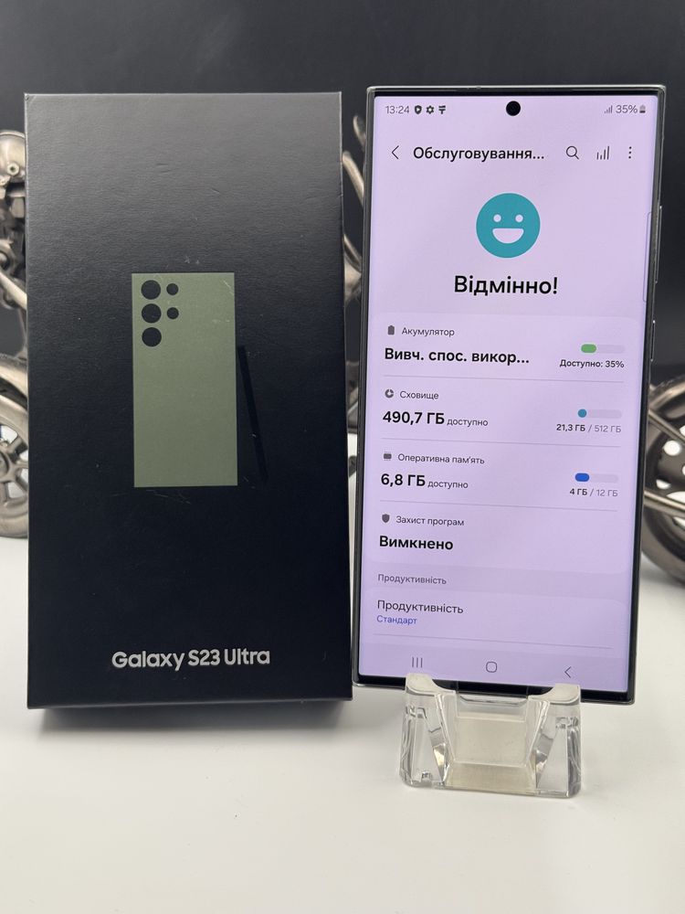 Топовий смартфон Samsung Galaxy S23 ultra 12/256 Green  + подарунок!