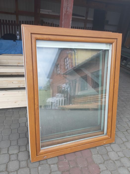 Okna złoty dąb używane